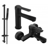 Mexen Sabre DB72 ensemble de baignoire, noir - 72103DB72-70