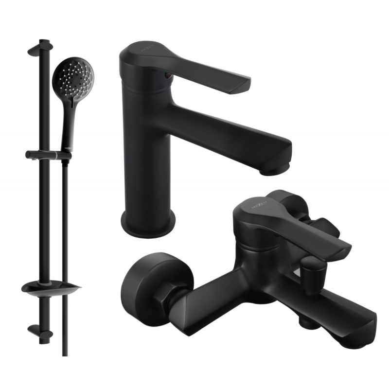 Mexen Sabre Ensemble de bain DB74, noir - 72103DB74-70
