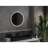 Mexen Gobi miroir de salle de bains éclairé, rond 70 cm, LED 6000K, anti-buée - 9801-070-070-611-00