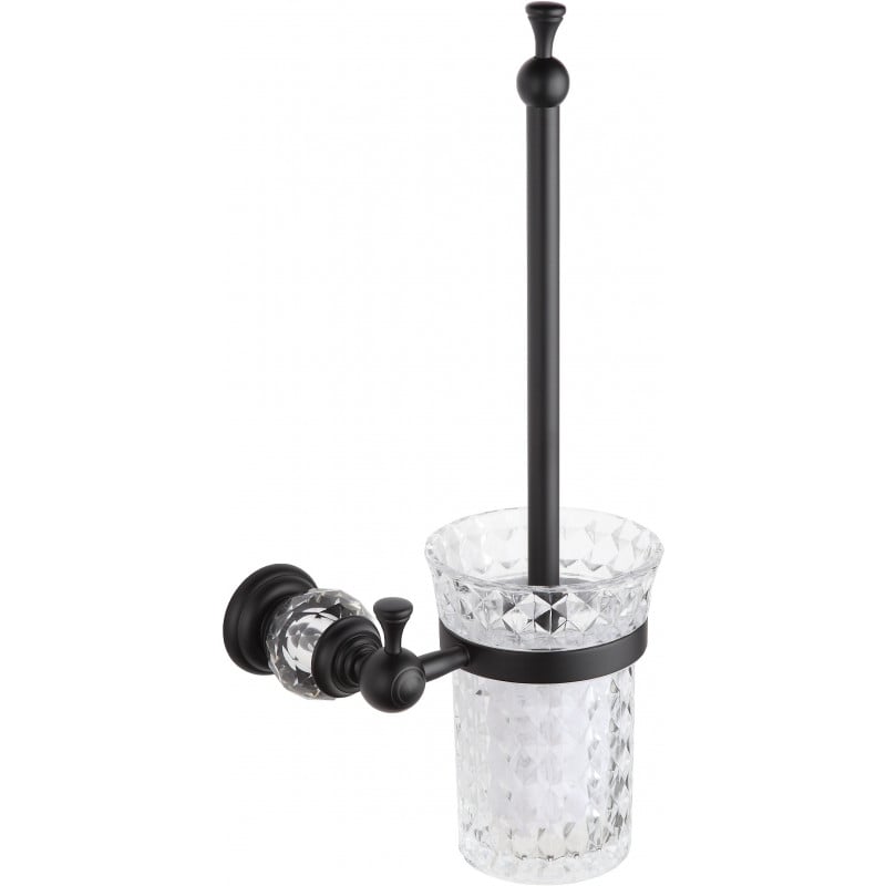 Mexen Estela brosse de toilette, noire - 7011550-70
