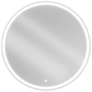 Mexen Gobi miroir de salle de bain éclairé, rond 100 cm, LED 6000K, anti-buée - 9801-100-100-611-00