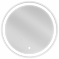 Mexen Gobi miroir de salle de bain rétroéclairé, rond 60 cm, LED 6000K, anti-buée - 9801-060-060-611-00