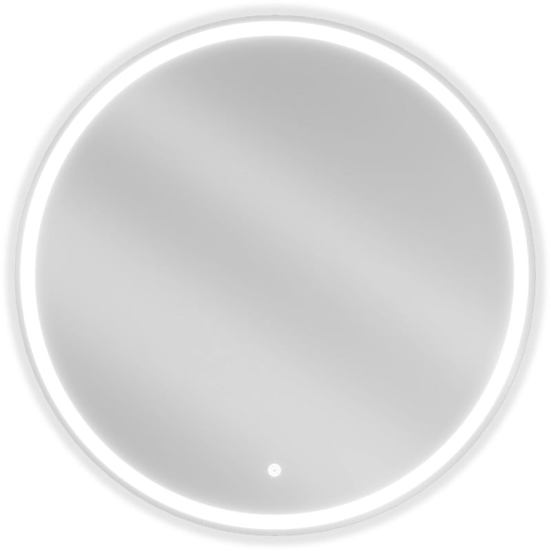 Mexen Gobi miroir de salle de bain éclairé, rond 80 cm, LED 6000K, antibuée - 9801-080-080-611-00
