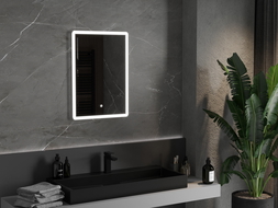 Mexen Navia miroir de salle de bain éclairé 50 x 70 cm, LED 6000K, anti-buée - 9803-050-070-611-00