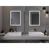 Mexen Navia miroir de salle de bains éclairé 50 x 70 cm, LED 6000K, anti-buée - 9803-050-070-611-00