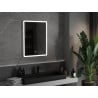 Mexen Navia miroir de salle de bain rétroéclairé 60 x 80 cm, LED 6000K, antibuée - 9803-060-080-611-00