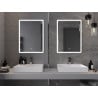 Mexen Navia miroir de salle de bain rétroéclairé 60 x 80 cm, LED 6000K, antibuée - 9803-060-080-611-00