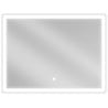 Mexen Navia miroir de salle de bain rétroéclairé 80 x 60 cm, LED 6000K, antibuée - 9803-080-060-611-00