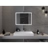 Mexen Navia miroir de salle de bain rétroéclairé 80 x 60 cm, LED 6000K, antibuée - 9803-080-060-611-00