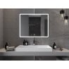 Mexen Navia miroir de salle de bain rétroéclairé 100 x 80 cm, LED 6000K, antibuée - 9803-100-080-611-00