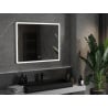 Mexen Navia miroir de salle de bain rétroéclairé 100 x 80 cm, LED 6000K, antibuée - 9803-100-080-611-00