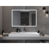 Mexen Navia miroir de salle de bains rétroéclairé 120 x 80 cm, LED 6000K, anti-buée - 9803-120-080-611-00