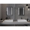 Mexen Remi miroir de salle de bain rétroéclairé 50 x 70 cm, LED 6000K, anti-buée - 9804-050-070-611-00