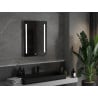 Mexen Remi miroir de salle de bains rétroéclairé 60 x 80 cm, LED 6000K, antibuée - 9804-060-080-611-00