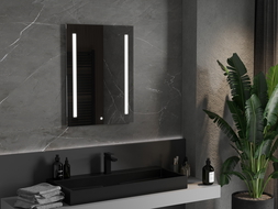 Mexen Remi miroir de salle de bains rétroéclairé 60 x 80 cm, LED 6000K, antibuée - 9804-060-080-611-00