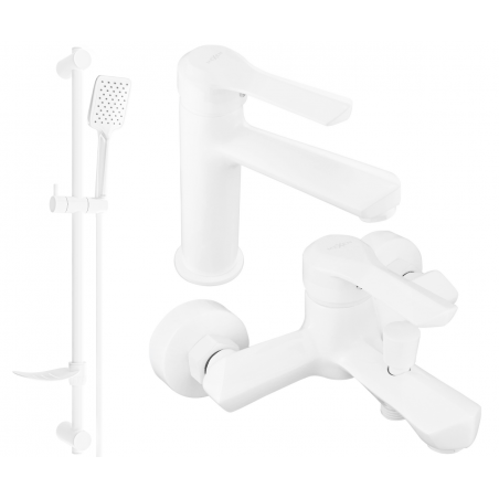 Mexen Sabre DF62 ensemble de baignoire, blanc - 72103DF62-20