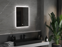 Mexen Sun miroir de salle de bain rétroéclairé 50 x 70 cm, LED 6000K, anti-buée - 9807-050-070-611-00
