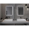 Mexen Sun miroir de salle de bain rétroéclairé 50 x 70 cm, LED 6000K, anti-buée - 9807-050-070-611-00