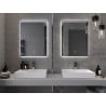 Mexen Sun miroir de salle de bain rétroéclairé 60 x 80 cm, LED 6000K, anti-buée - 9807-060-080-611-00