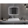 Mexen Sun miroir de salle de bains rétroéclairé 80 x 60 cm, LED 6000K, anti-buée - 9807-080-060-611-00