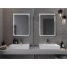 Mexen Taco miroir de salle de bains éclairé 60 x 80 cm, LED 6000K, antibuée - 9805-060-080-611-00