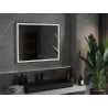 Mexen Taco miroir de salle de bains éclairé 100 x 80 cm, LED 6000K, antibuée - 9805-100-080-611-00
