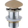 Mexen bouchon rond click-clack, cappuccino céramique mat - 79910-64