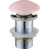 Mexen bouchon rond click-clack, rose céramique mat - 79910-44