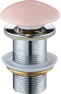 Mexen bouchon rond click-clack, rose céramique mat - 79910-44