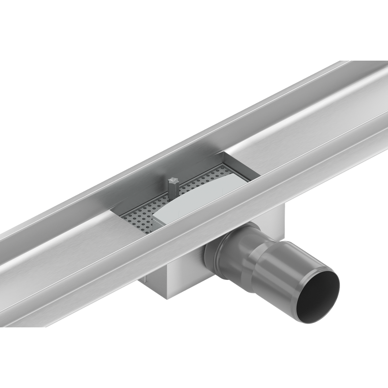 Mexen siphon avec filtre pour drain linéaire, gris - 1010099