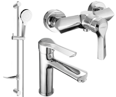 Mexen Sabre DF05 ensemble de douche, chrome - 72104DF05-00