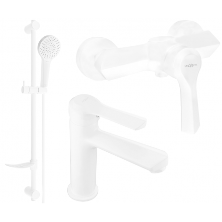 Mexen Sabre DF05 ensemble de douche, blanc - 72104DF05-20