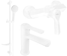 Mexen Sabre DF05 ensemble de douche, blanc - 72104DF05-20