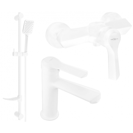 Mexen Sabre DF62 ensemble de douche, blanc - 72104DF62-20