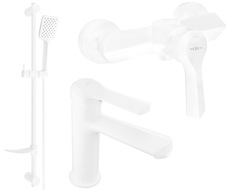 Mexen Sabre DF62 ensemble de douche, blanc - 72104DF62-20
