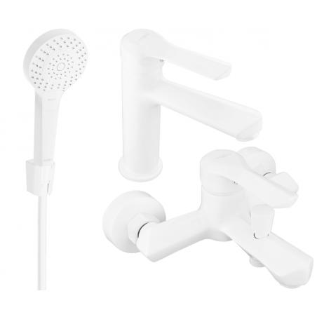 Mexen Sabre R05 ensemble pour baignoire, blanc - 72103R05-20