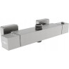 Mexen Cube mitigeur de douche thermostatique, gris canon brossé - 77250-66