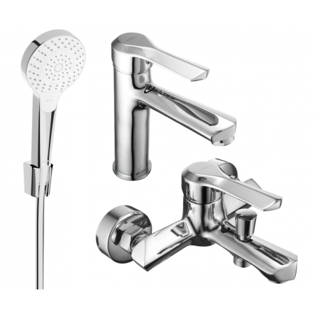 Mexen Sabre R05 ensemble de baignoire, chrome - 72103R05-00