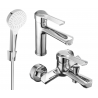 Mexen Sabre R05 ensemble de baignoire, chrome - 72103R05-00