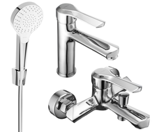 Mexen Sabre R05 ensemble de bain, chrome - 72103R05-00