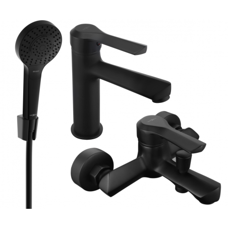 Mexen Sabre R05 ensemble baignoire, noir - 72103R05-70