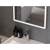 Mexen Navia miroir de salle de bain rétroéclairé 60 x 80 cm, LED 6000K, antibuée - 9803-060-080-611-00
