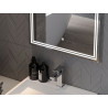 Mexen Taco miroir de salle de bain rétroéclairé 50 x 70 cm, LED 6000K, antibuée - 9805-050-070-611-00
