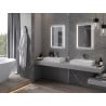 Mexen Zusa miroir de salle de bains éclairé 50 x 70 cm, LED 6000K, antibuée - 9808-050-070-611-00