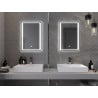 Mexen Zusa miroir de salle de bains éclairé 50 x 70 cm, LED 6000K, antibuée - 9808-050-070-611-00