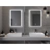 Mexen Zusa miroir de salle de bain éclairé 60 x 80 cm, LED 6000K, anti-buée - 9808-060-080-611-00