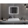 Mexen Zusa miroir de salle de bain éclairé 80 x 60 cm, LED 6000K, anti-buée - 9808-080-060-611-00