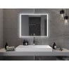 Mexen Zusa miroir de salle de bain éclairé 100 x 80 cm, LED 6000K, antibuée - 9808-100-080-611-00