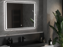 Mexen Zusa miroir de salle de bain rétro-éclairé 120 x 80 cm, LED 6000K, anti-buée - 9808-120-080-611-00