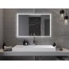 Mexen Zusa miroir de salle de bain rétro-éclairé 120 x 80 cm, LED 6000K, anti-buée - 9808-120-080-611-00